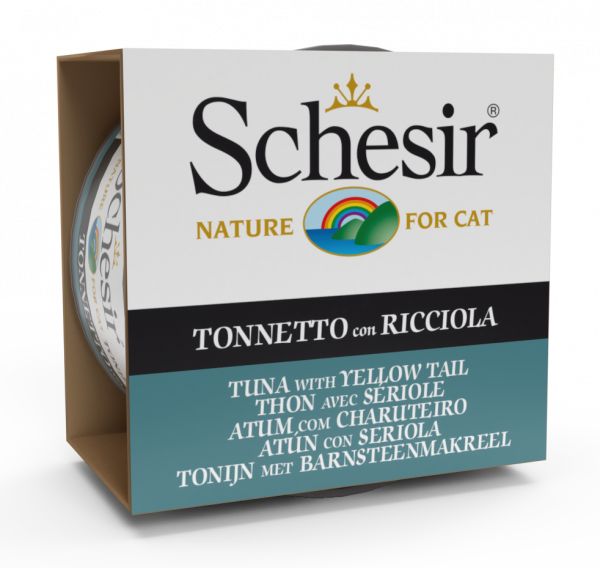 Schesir Lata Atún con Seriola 85  gr antiguo formato