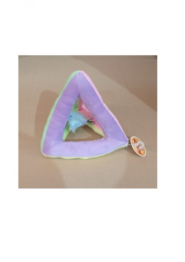 JUGUETE TRIANGULAR CON RATÓN