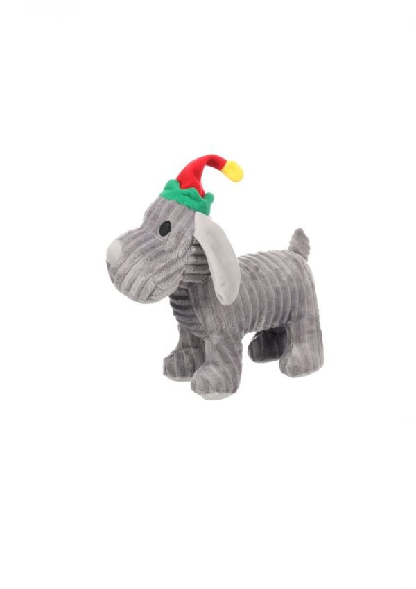 JUGUETE NAVIDAD AVIANA PERRO GRIS