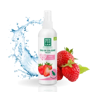 AGUA DE COLONIA PARA GATOS FRESA 125 ML
