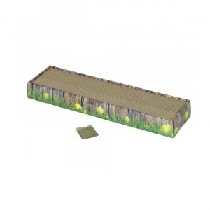 Rascador de carton pequeño, 48×12,5x5cm