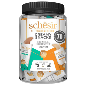 SCHESIR CREAMY SNACK VETERINARY SOLUTIONS 70x8 gr