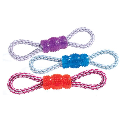 Vinyl Rope Tug Toy 240mm