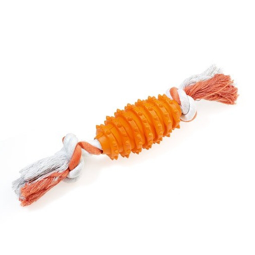Rubber & Rope Tug Toy