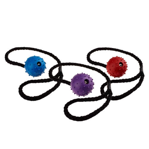 Rubber Pimple Ball on a Rope