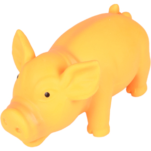 Cerdo Latex Fiona naranja 16cm