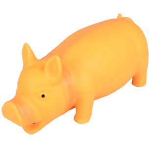 Cerdo Latex Fiona naranja 22cm