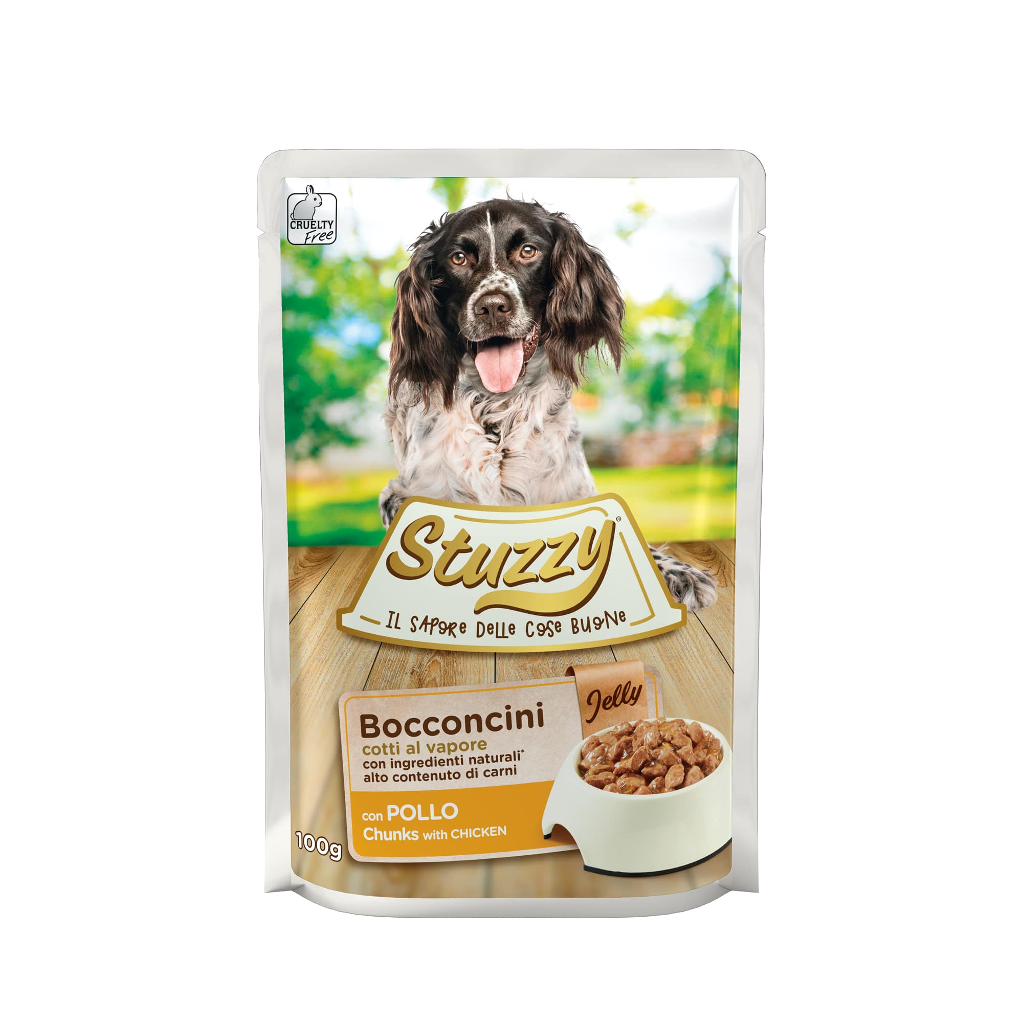 Stuzzy Dog Sobres Pollo en gelatina 100g