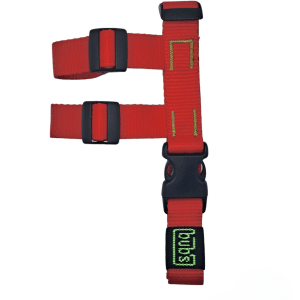 acople arnés antiescape 20 mm rojo