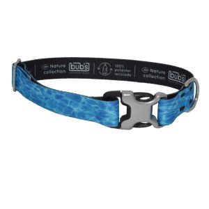 collar bubs 25 mm con cierre metalico aqua