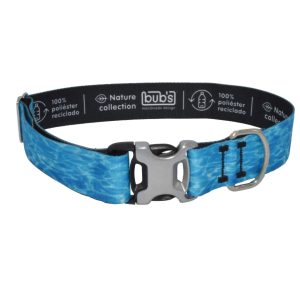collar bubs 40 mm con cierre metalico aqua