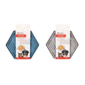 tapete hexagonal de silicona para lamer o comer snacks