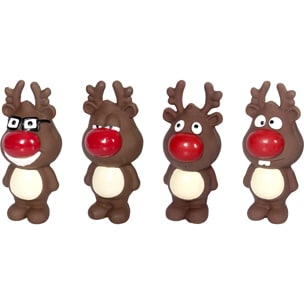 ciervo navideño latex 14 cm