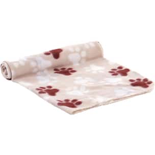 manta de lana esma beige pata 70x100cm