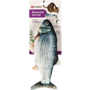 juguete eléctronico pescado con movimiento de cola