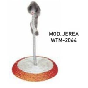 base redonda 13cm diam. en sisal con muelle y ratón
