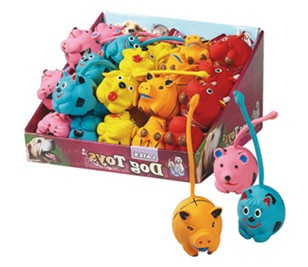 Cola larga latex para perros