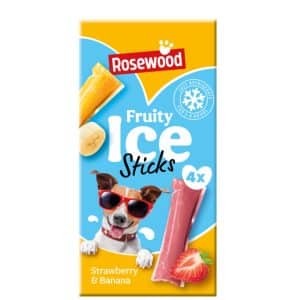helado para perro frutas rosewood pack de 4 uds