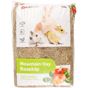 heno de montaña con escaramujo (rosehip)500gr