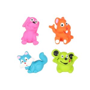 juego de juguetes latex ,mini animales