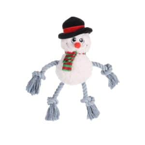 peluche navidad muñeco nieve con cuerda