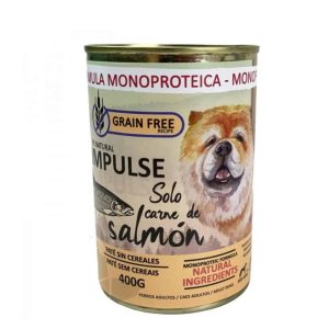 lata perro impulse 400 gr salmÓn