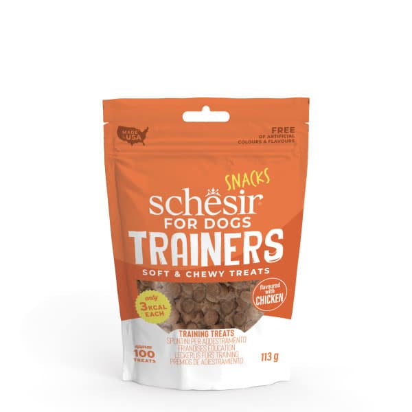schesir snack trainers pollo 113 gr