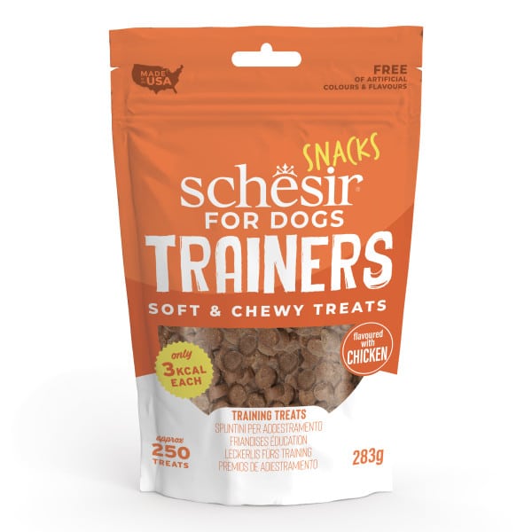 schesir snack trainers pollo 283 gr