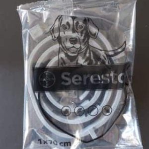 seresto collar bayer perro más de 8kg con envase de plástico y prospecto