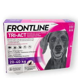 FRONTLINE TRIACT 6 PIPETAS 20-40 KG