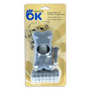 DISPENSADOR BOLSAS PERRO CON 2 ROLLOS