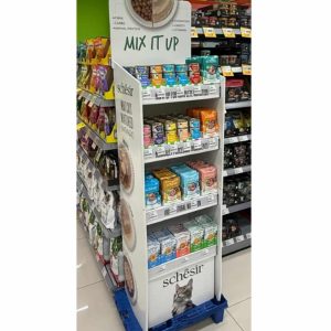 Schesir expositor 4 pisos