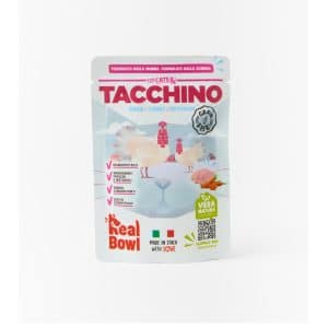 REAL BOWL GATO PAVO FRESCO 80 GR