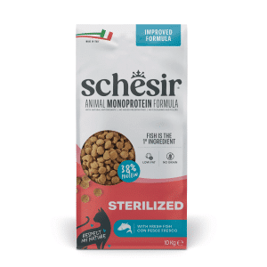 SCHESIR PIENSO ANIMAL PROTEIN ESTERELIZADO PESCADO 10 KG