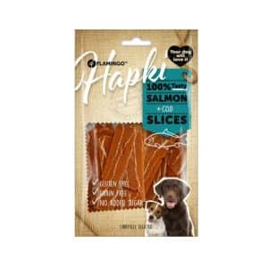 TIRAS SALMÓN Y BACALAO 85 GR FLAMINGO