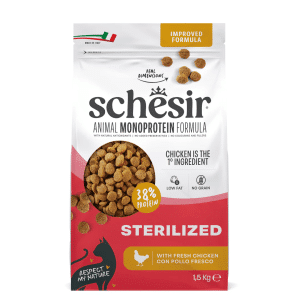 SCHESIR PIENSO ANIMAL PROTEIN ESTERELIZADO POLLO 1,5 KG