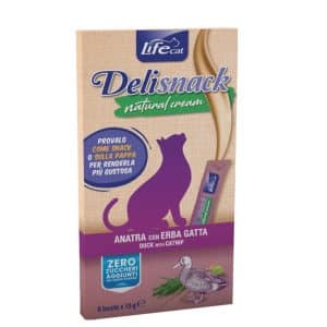 CREMA LIFE CAT PATO CON HIERBA GATERA 6X15 GR