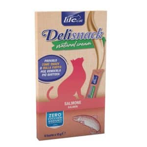 CREMA LIFE CAT SALMÓN 6X15 GR